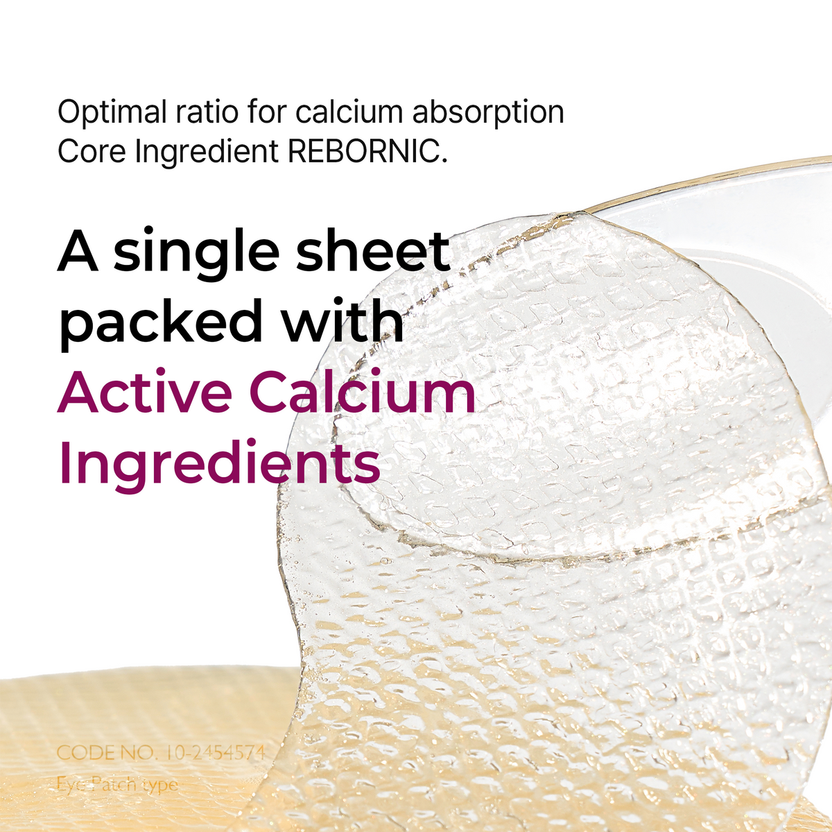 Calcium Volume Eye patch 60ea
