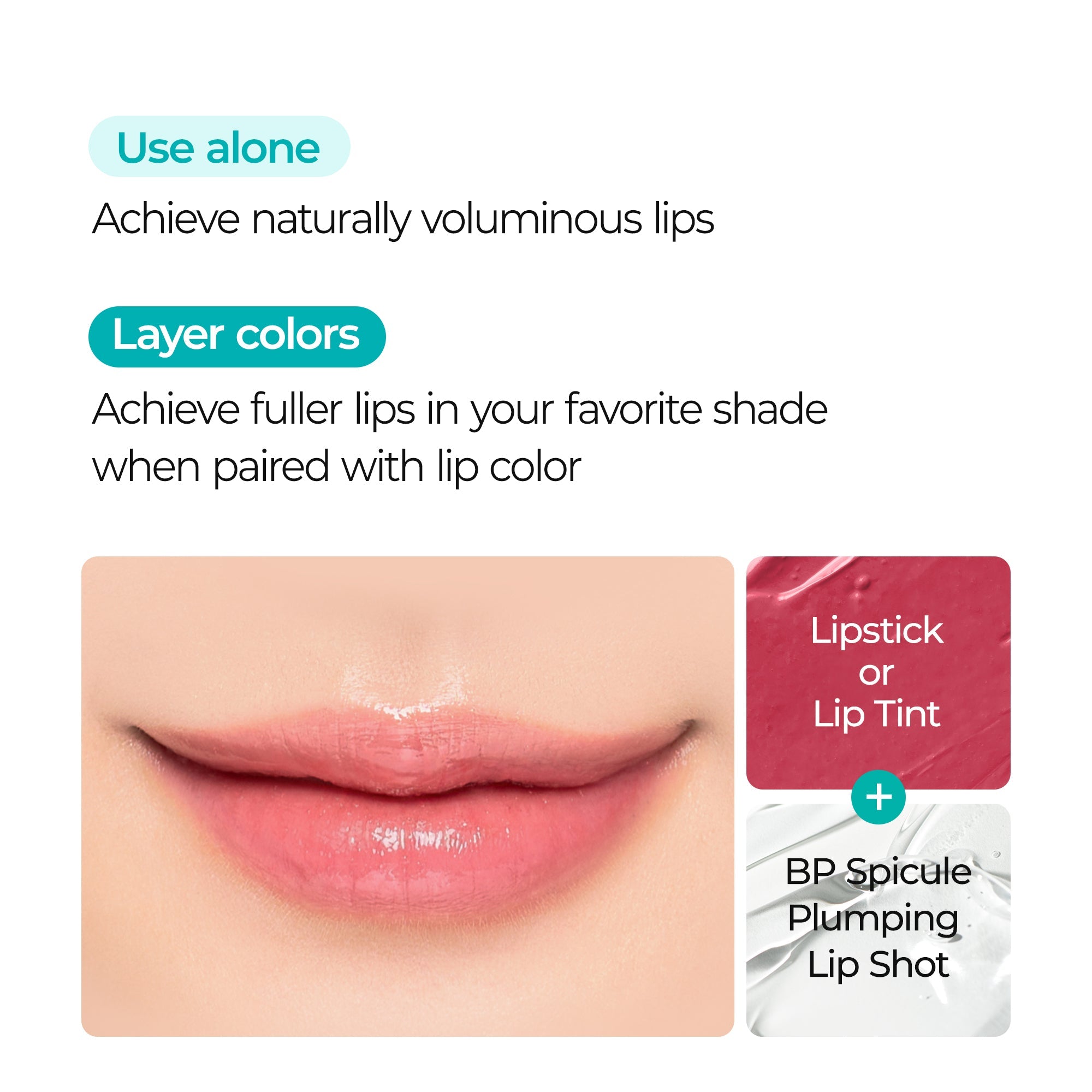 BP Spicule Plumping LIP Shot Duo