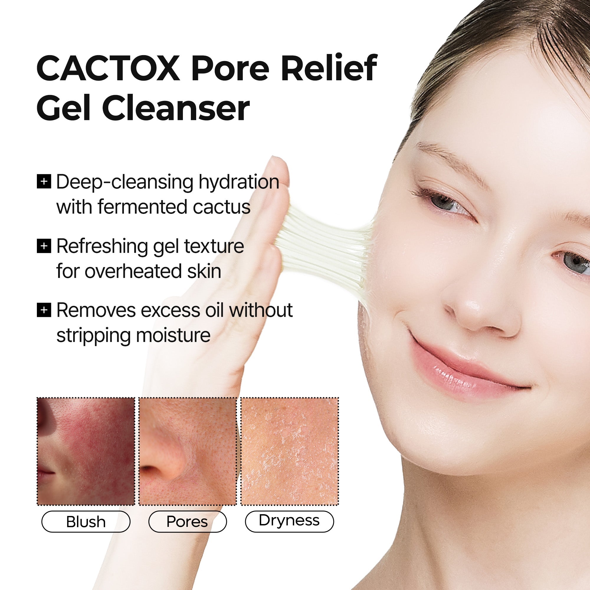 Cactox Pore Relief Gel Cleanser